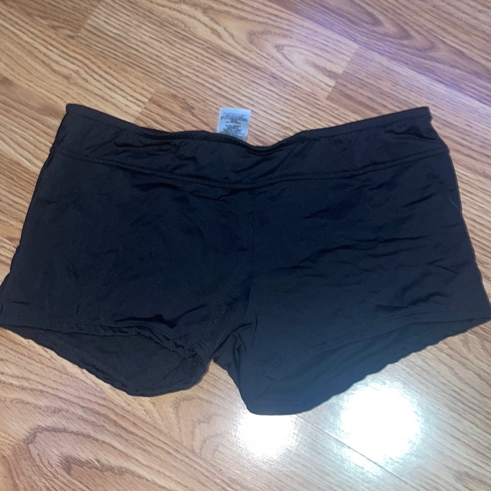 black swim bottom
